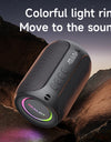 Powerful Bluetooth Speaker, Bass Wireless, LED Light, Outdoor Speakers, Subwoofer, Waterproof Sound Box Support