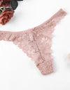 Women's Panties Fitness Underwear Seamless Lace G String Thong Intimate Lingerie Femme Tangas Bow Sweet