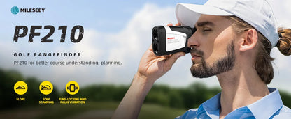 Laser Range Finder PF210 600M Golf Laser Rangefinder with Vibration,  Horizontal Distance, for Hunting, Chasse