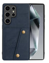 Multi Card Holders Wallet Case for Samsung S25 S24 S23 S22 Ultra Leather Back Phone Cover Cases