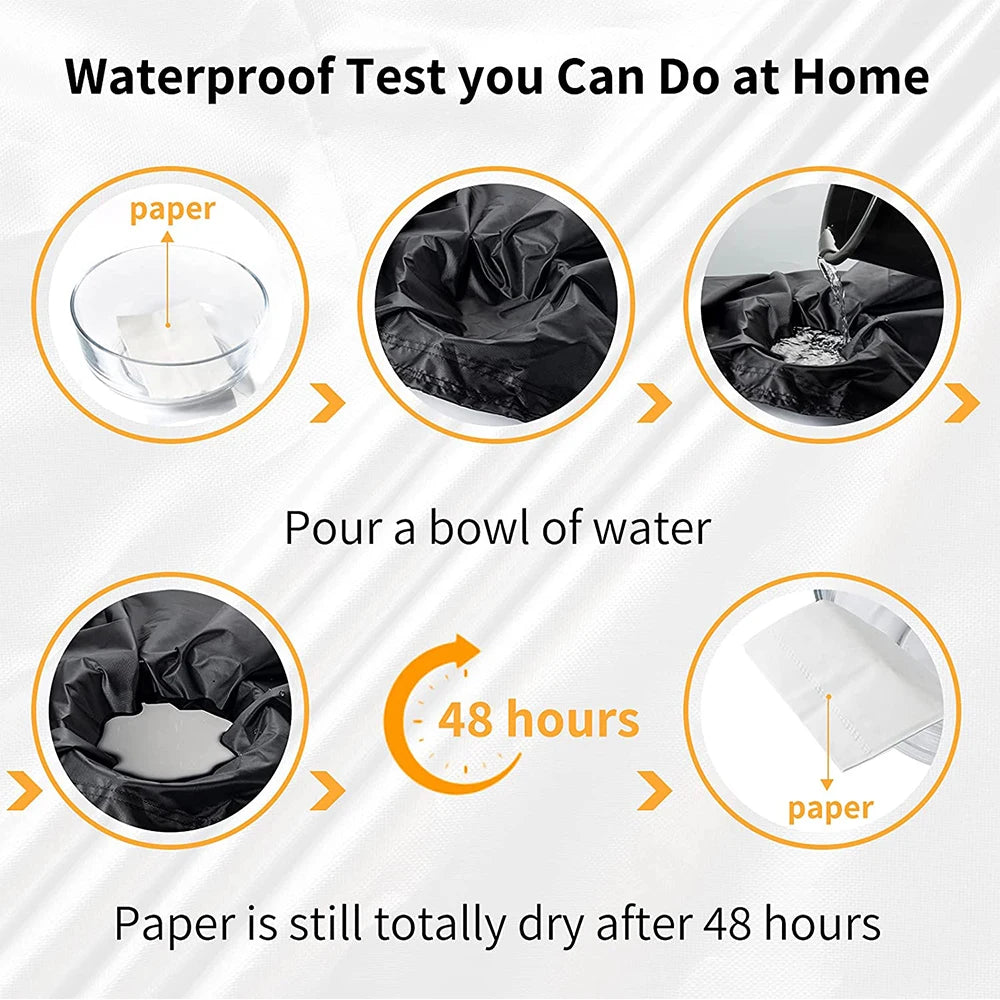 Waterproof Outdoor Patio Furniture Cover Garden Sofa Table Chair Rain Snow Dust Protector