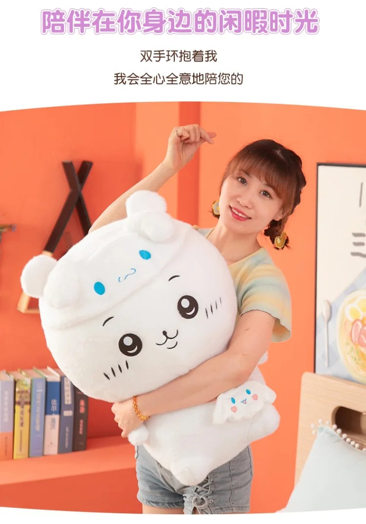 Cute Character Plush Toy Set Soft Stuffed Animal Doll