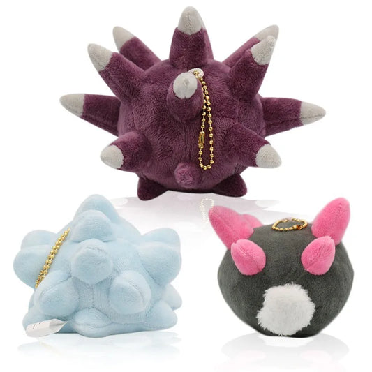 Pokémon Pincurchin Pyukumuku Snom Plush Toy Keychain 13cm