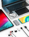 4K HDMI-compatible Display Dock Station Type C Hub 60W Charging  Station Dock Usb C To Earphone 3.5mm for Huawei Samsung Xiaomi