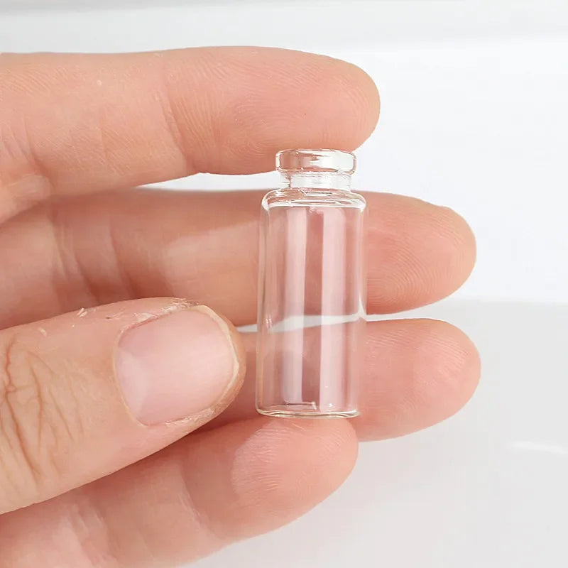 10pcs 2ml 3ml 5ml Bayonet Spray Bottle Portable Empty Clear Perfume Bottle Glass Sample Mini Travel Cosmetic Container