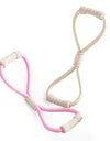 Tension Rope Yoga Gym Latex Rubber Arm Resistance 8-shaped Fitness Strength Equipment Home Gym Chest Expander Elastic Band