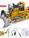 11CH RC Excavator 1:20 Remote Control Truck 2.4G RC Crawler Engineering Vehicle Excavator Truck Radio Control Toys Gifts