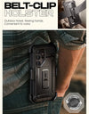 For Samsung Galaxy S25 Ultra Case UB Pro Full-Body Dual Layer Rugged Belt-Clip Phone Case with Built-in Screen Protector