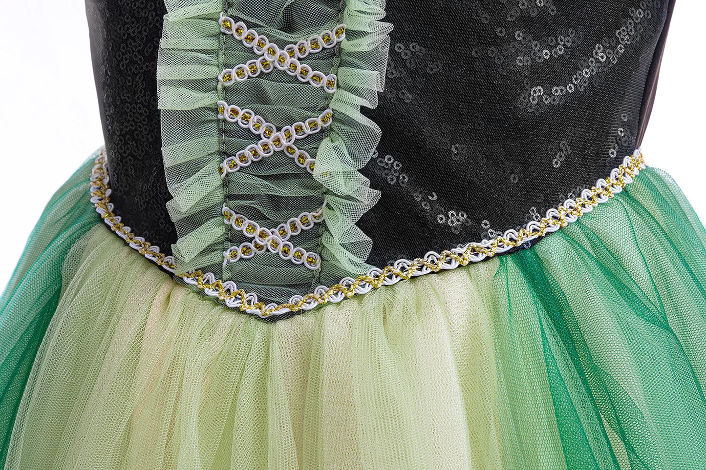Summer New High-Quality Princess Dress - Girls Asymmetrical Tulle Skirt for Birthday & Children‘s Day