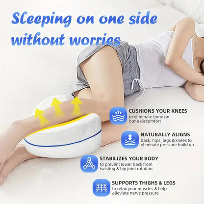 Foam Memory Cotton Bed Leg Pillow Thigh Pad Household Memory Sleep Orthopedics Sciatica Pad Hip Body Joint Backache Relief