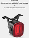 Smart Bicycle Brake Light IPx6 Taillight Type-C Bike Tail Rear Light Auto Stop LED Riding Warning Safety Cycling Light