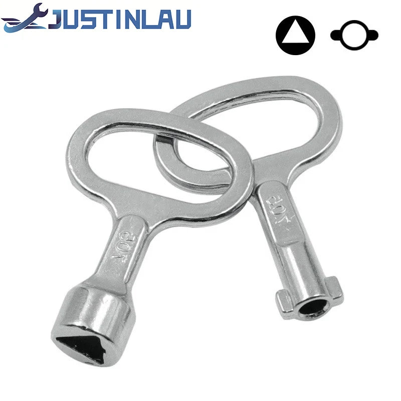 Torque Wrench Key Wrench Plumber Triangle Key for Electric Cabinet Subway Train Ferramentas Manuals