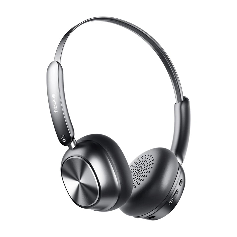 D20S Retro Headband Headphones Bluetooth 5.4 Sport Earbuds HiFi Sound Noise Cancelling Headband Earphones for Running