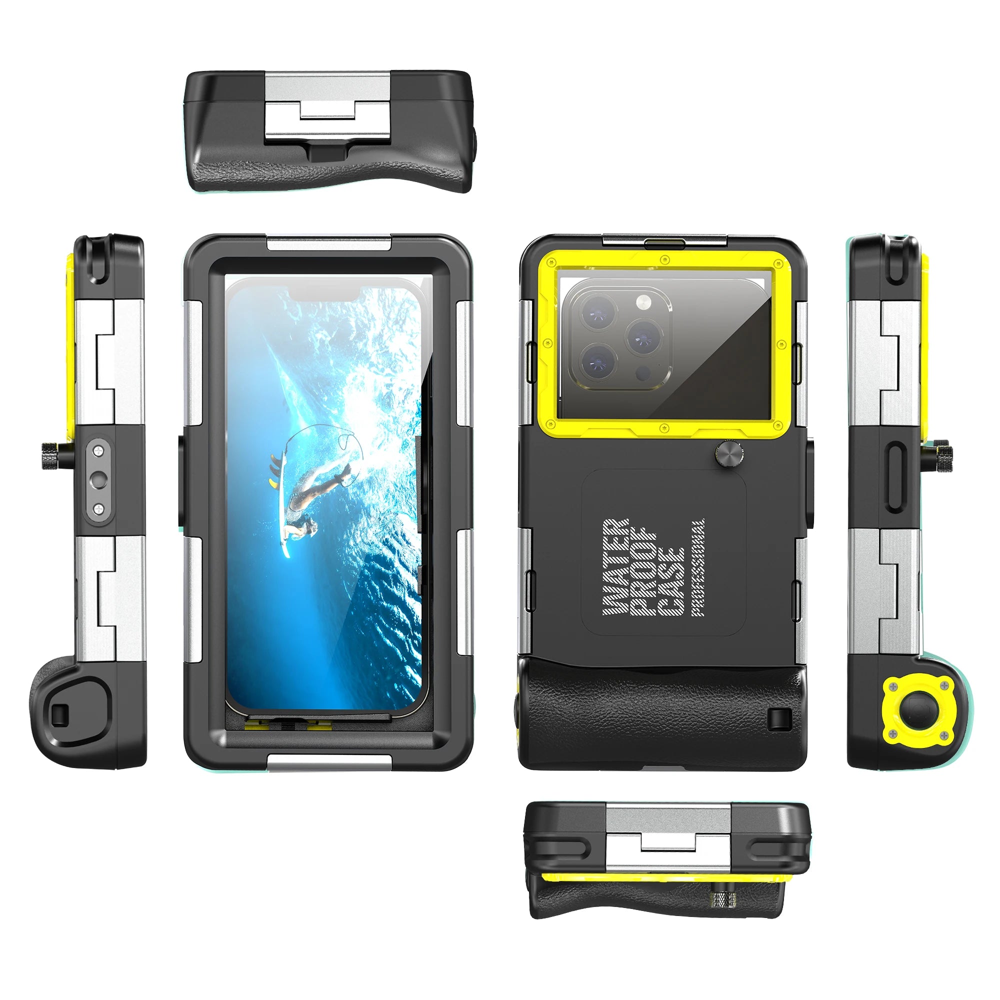 multicolor IP68 standard 15M/50ft diving/swimming photography professional diving waterproof Phone Case