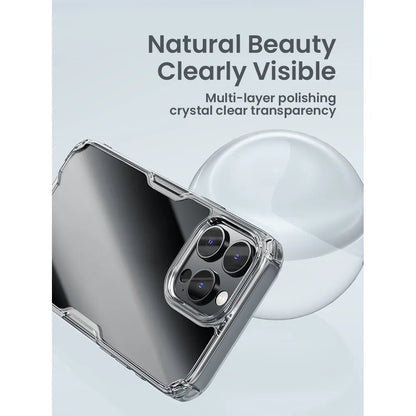 Nature Pro Case For iPhone 16 Pro Max Case Ultra Thin Luxury Soft TPU Transparent Airbag Shockproof Back Cover