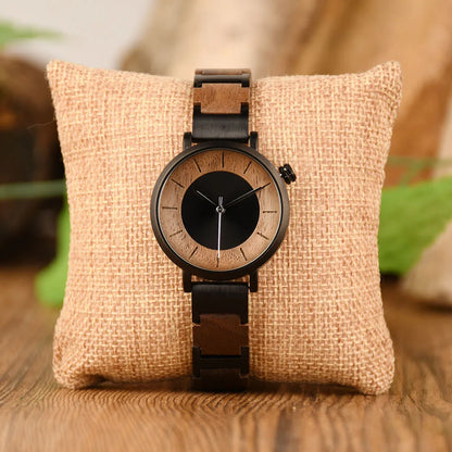 Wooden Watch  Wristwatch Couple Gift Christmas