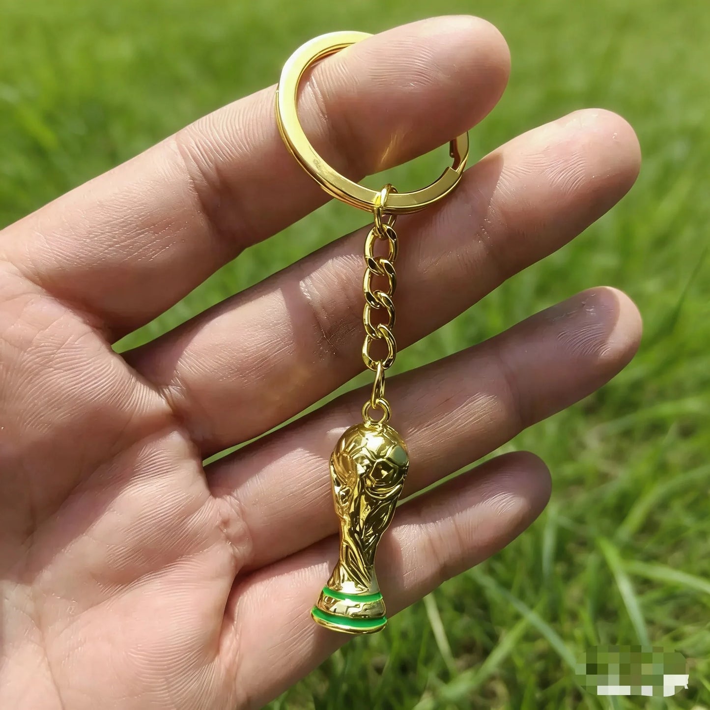 2026 Football Trophy Metal Keychain Soccer Fan Souvenir Collectible
