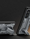 for Samsung Galaxy S24 S23 Ultra Case Bulit-in Screen Protector & Slide Camera Cover Phone Case with Kickstand Belt-Clip