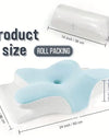 Memory Foam Pillows Butterfly Shaped Relaxing Cervical Slow Rebound Neck Pillow Pain Relief Sleeping Orthopedic Pillow Beding