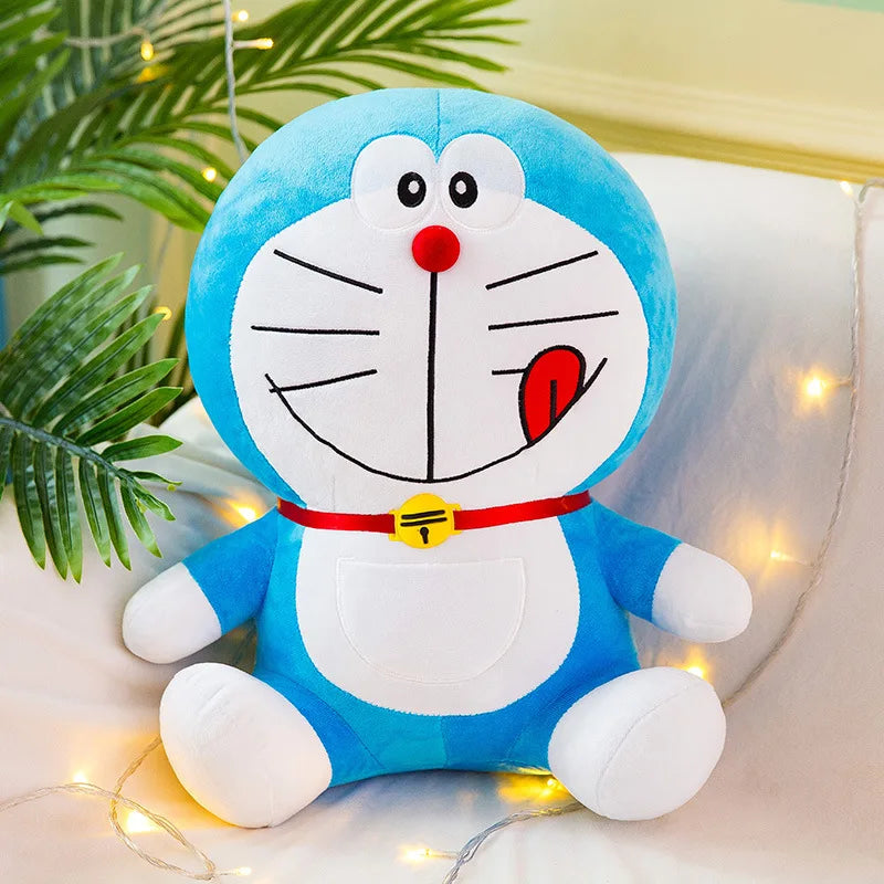 70cm Large Size cute Doraemon Plush Toy Stand By Me Cute Stuffed Plushie Doll Cartoon Cat Animal Sofa Bed Pillow Toy Gifts