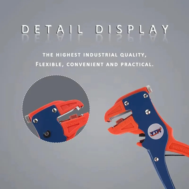 Automatic Wire Stripper Electric Wire Cable Cutter Electrician Cutting Pliers Stripping Clamp Nipper