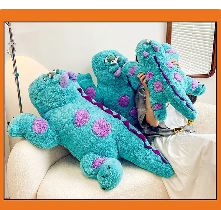 140cm Disney Large James P. Sullivan Stuffed Toys Monsters Plush Dolls  Anime Soft Pillow Room Deco Kawaii Pillow Hugs Kid Gifts