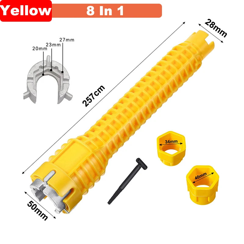 Sink Bathroom Wrench Plumbing Installation Tool Household Water Pipe Faucet Vegetable Basin Angle Valve Sink Maintenance