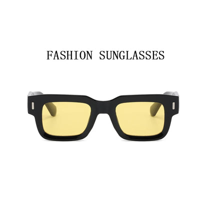 Square Sunglasses For Men Luxe Vintage Sunglasses Women Trendy Retro Fashion Sun Glasses