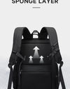 Anti Theft Laptop Backpack 15.6" Anti-wrinkle Waterproof USB Recharging Oxford Backpack Men Fashion Travel Bag Backpacks