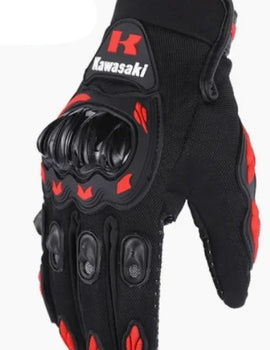 3-color Gloves KAWASAKI NINJA Motorcycle Glove Cycling Racing Gloves