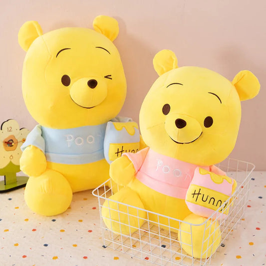 Winnie The Pooh Honey Jar Plush Toy Soft Stuffed Doll 35cm
