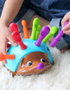 Heddgehog Insert Educational Toy Montessori Toys Training Focused on Children's Fine Motor Hand-Eye Coordination Fight Inserted