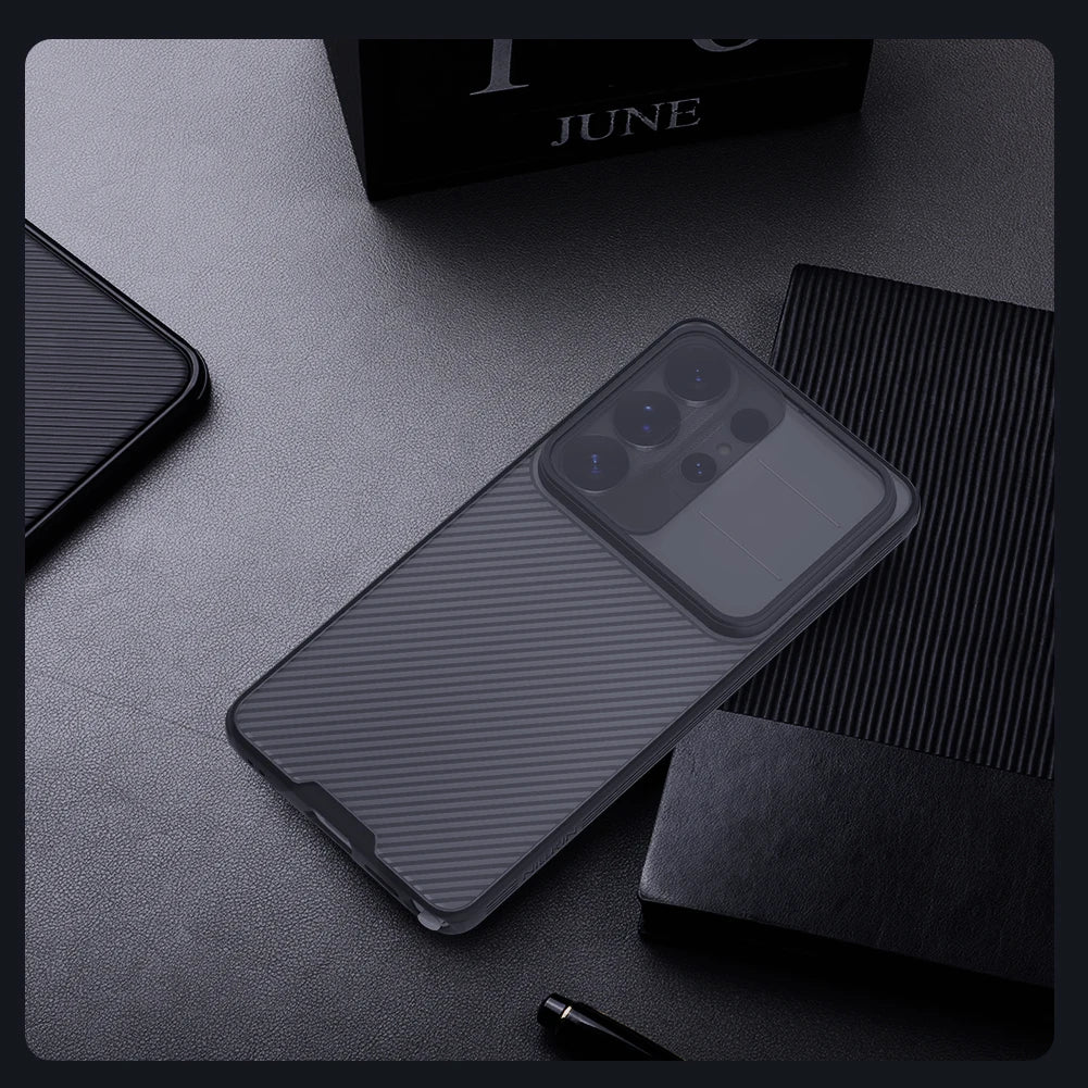CamShield Pro Slide Camera Cover Case for Samsung Galaxy S26 Ultra / S26 Plus – PC + TPU Protective Phone Cover