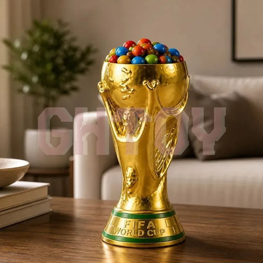 2026 Soccer Ball Cup Holder Candy Bowl Storage Stand Football Fan Decor