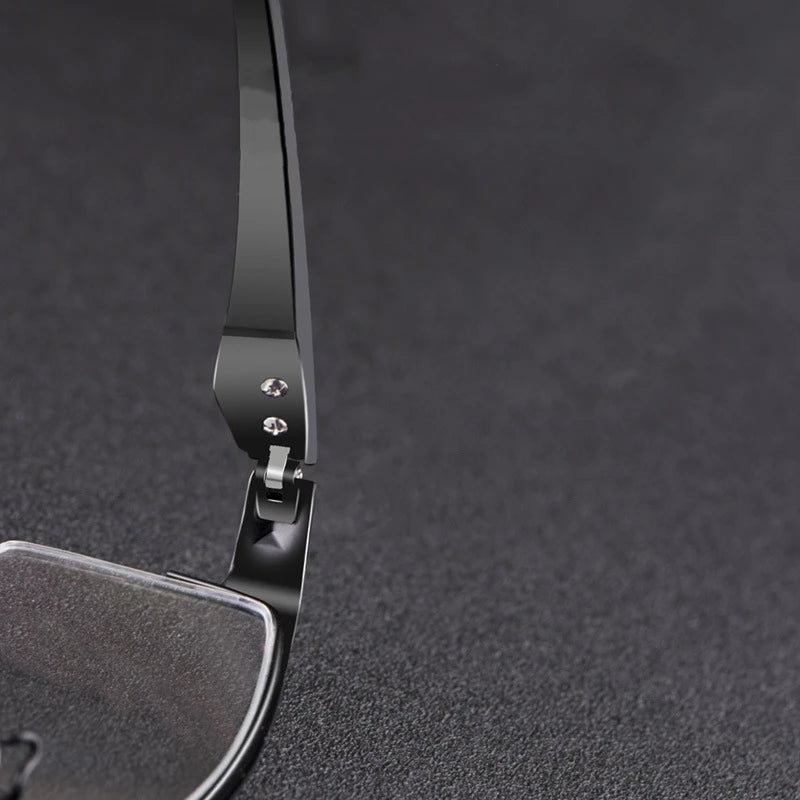 Light And Comfortable TR90 Alloy Eyewear Business Men's Full-frame Half-frame Optical Prescription Eyeglasses Frame