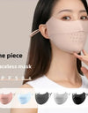 Breathable Sun Protection Face Mask For Men Women High Aesthetic Value Ice Silk Full Face Summer Sunshade Uv Protection