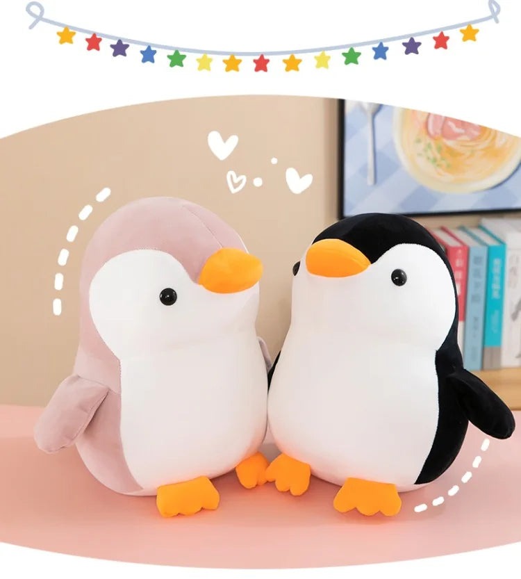 Kawaii Plush Penguin Stuffed Doll Cute Toy for Kids Girls Birthday Xmas Gift Soft Sleep Companion Cuddly Animal Plushie
