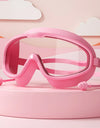 Swimming Goggles Big Frame HD View Anti-fog Waterproof 's Swim Goggles Boys and Girls Multi-color to Choose