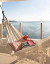 Hammock Large Brazilian Macrame Fringe Double Deluxe Hammock Swing Net Chair Outdoor Hanging Hammock Swings