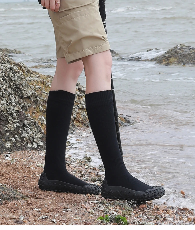 Waterproof Lightweight Hiking Water Shoes Outdoor Shoes Warm Shoes High Waist Waterproof Adjustable Height