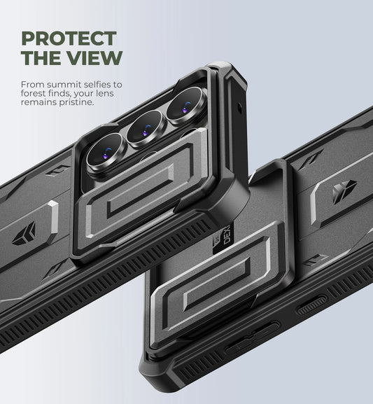 For Samsung Galaxy S26/S26 Plus/S26 Ultra 2026Case Full Body Shockproof Camera Cover &Built-in Screen Protector Kickstand