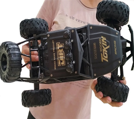 112 Scale Four Wheel Drive RC Monster Truck With LED Lights