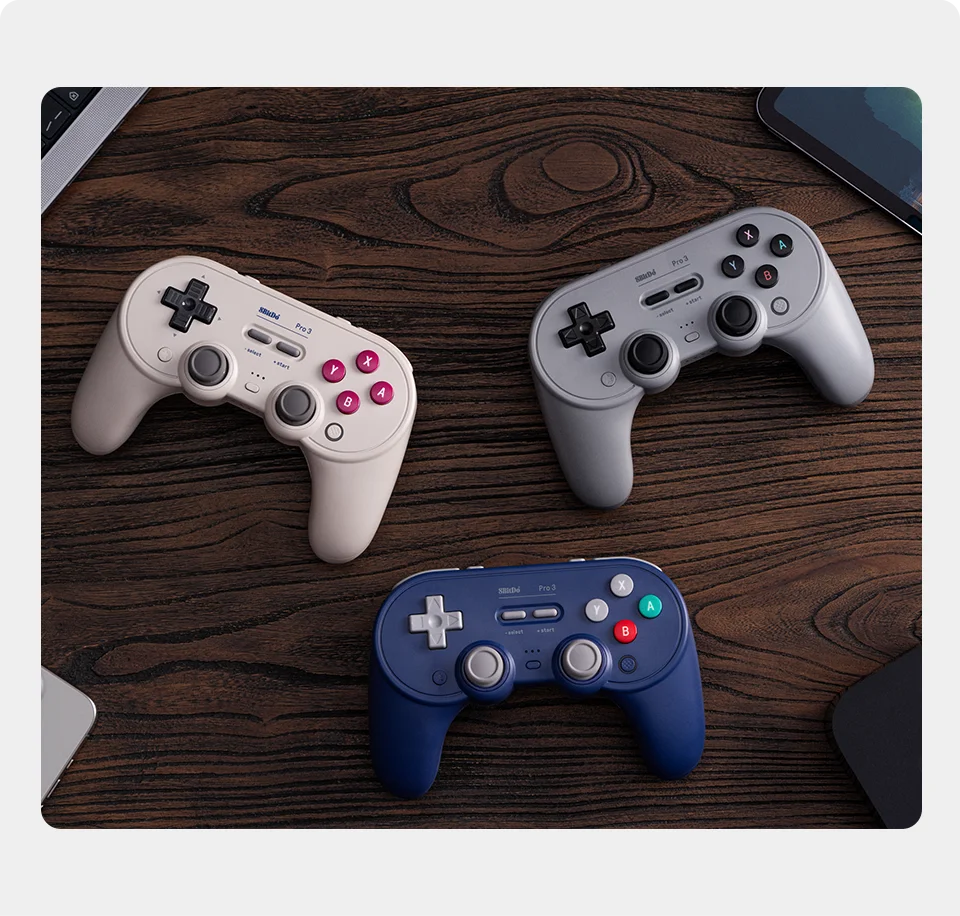 Wireless Gaming Controller with TMR Joysticks and Swappable Buttons for Nintendo Switch and PC