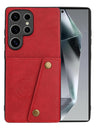 Multi Card Holders Wallet Case for Samsung S25 S24 S23 S22 Ultra Leather Back Phone Cover Cases