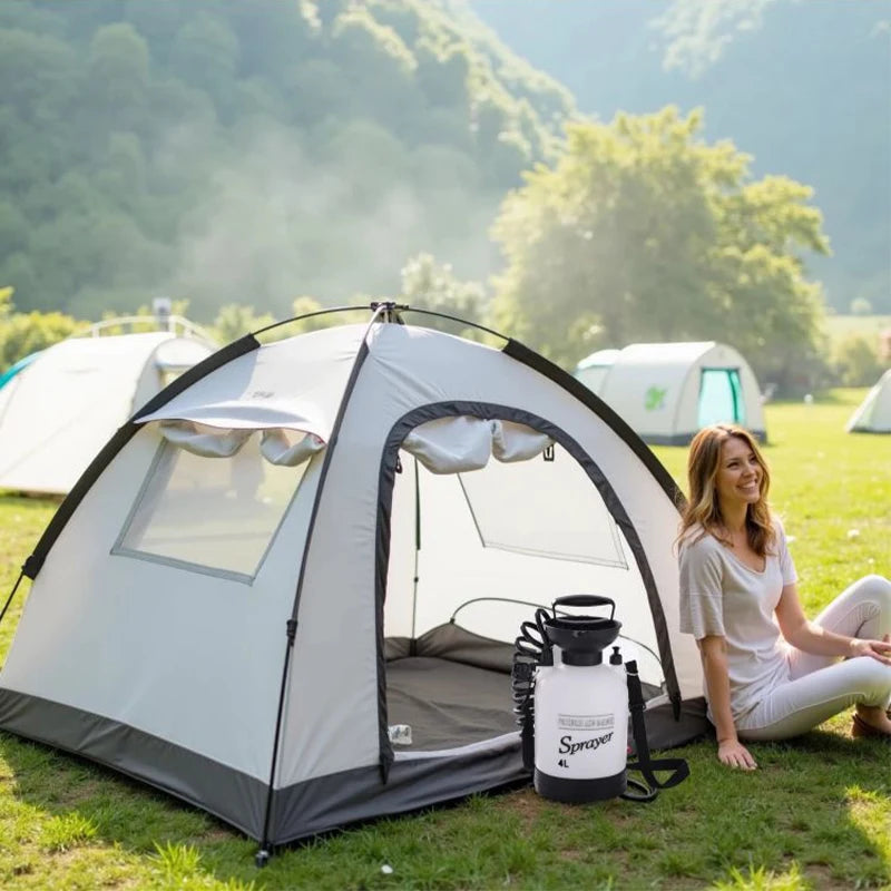Portable Manual Pressure Camping Shower 3L 5L 8L