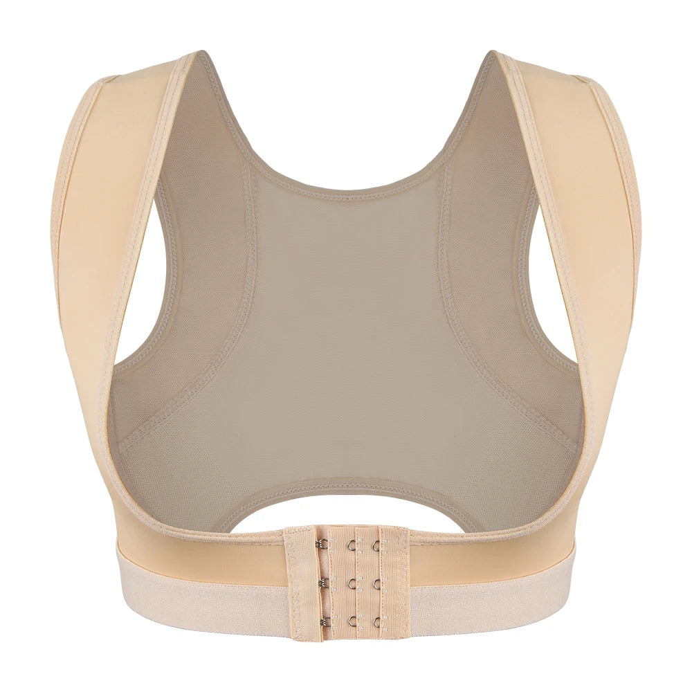 Women Shapewear Top with Built-in Bra & Posture Corrector
