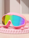Swimming Goggles Big Frame Swimming Goggles Big Frame HD Wide View Anti-Fog UV Protection Swimming Goggles for No Leaking