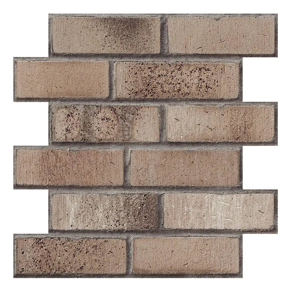 10pcs 3D Wall Sticker Self-adhesive Faux Brick Wall Panel Peel and Stick Kitchen Tile Backsplash Bathroom Wall Tile Sticker