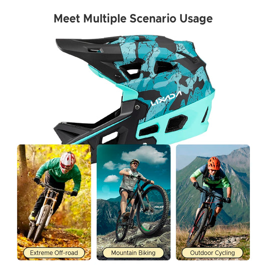 Adult Full Face Downhill Mountain Bike Helmet
