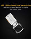 KODAK USB Flash Drive 32GB 64GB 128GB Metal Pen Drive Creative Personality Car Music High Speed USB Pen Drive